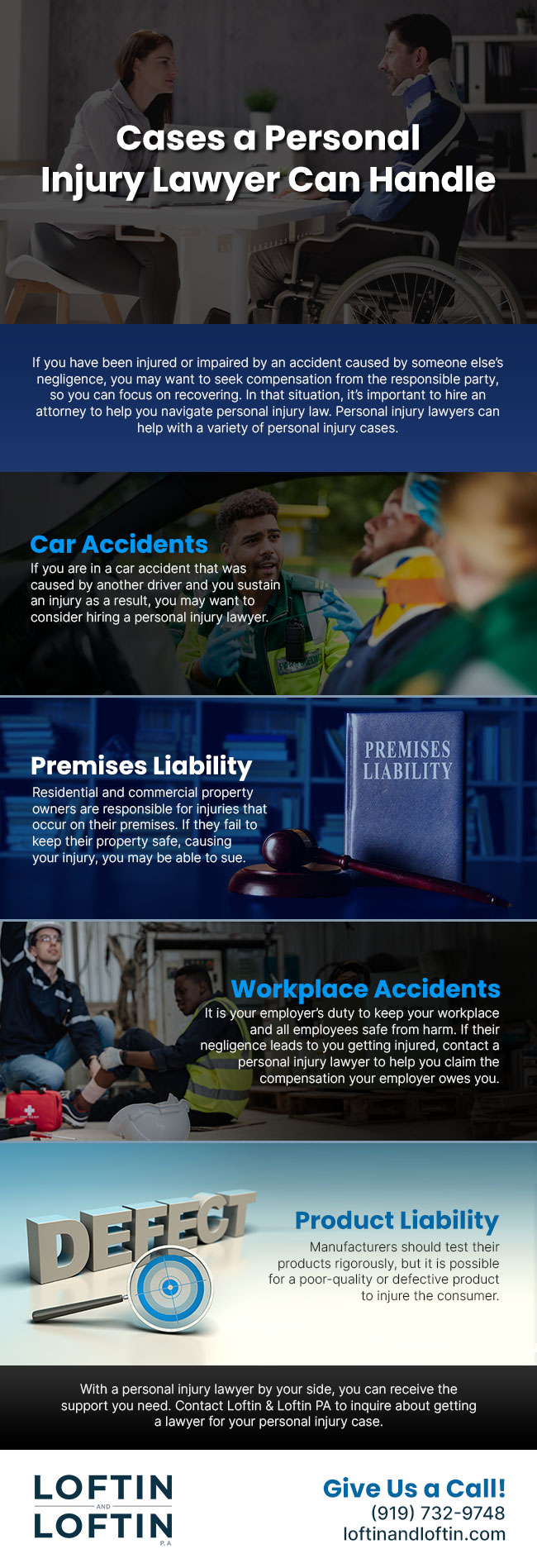 Cases a Personal Injury Lawyer Can Handle